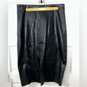 DO+BE Faux Leather Skirt